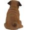 Show in main carousel: Hi-Line Gift Sitting Pug Statue, 11-in slide 4 of 5