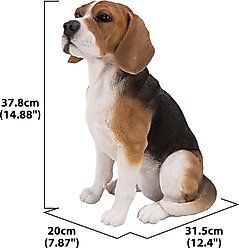 Hi-Line Gift Beagle Dog Sitting Statue, 14.88-in slide 2 of 6