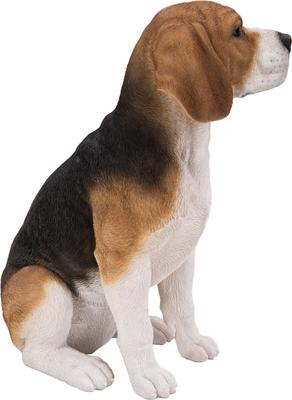 Show full view: Hi-Line Gift Beagle Dog Sitting Statue, 14.88-in slide 3 of 6