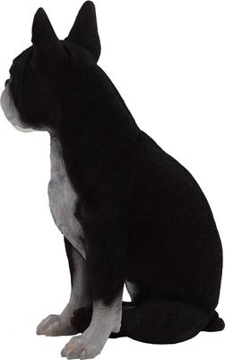 Show full view: Hi-Line Gift Boston Terrier Statue, 16.5-in slide 5 of 6