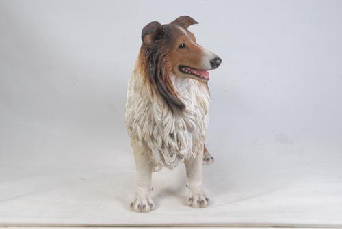 Show full view: Hi-Line Gift Collie Statue, 21.5-in slide 3 of 5