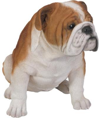 Show full view: Hi-Line Gift Bulldog Sitting Statue, 14.5-in slide 4 of 5