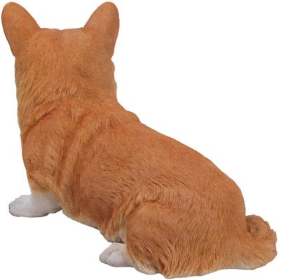 Show full view: Hi-Line Gift Corgi Statue, 13.25-in slide 5 of 5