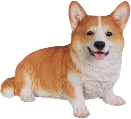 Show full view: Hi-Line Gift Corgi Statue, 13.25-in slide 2 of 5