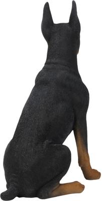 Show full view: Hi-Line Gift Sitting Doberman Pinscher Statue, 24-in slide 5 of 5