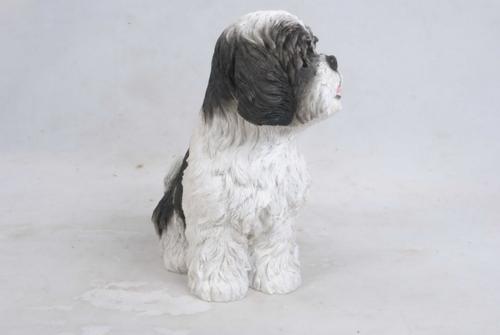 Show full view: Hi-Line Gift Sitting Shih Tzu Statue, 10.5-in slide 5 of 5