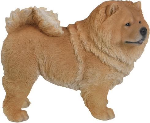 Show full view: Hi-Line Gift Standing Chow Chow Statue, 17-in slide 3 of 5