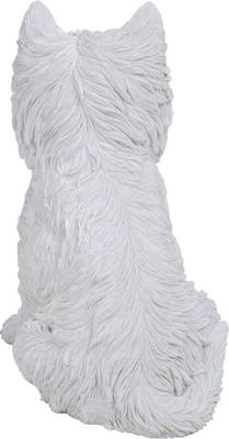 Show full view: Hi-Line Gift Sitting White Terrier Statue, 12-in slide 5 of 5