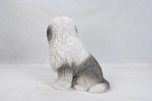 Show full view: Hi-Line Gift Old English Sheepdog Statue, 17.75-in slide 5 of 6