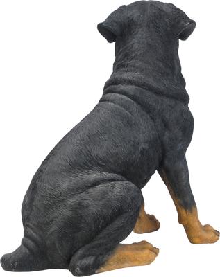 Show full view: Hi-Line Gift Rottweiler Sitting Statue, 20.87-in slide 5 of 7