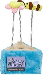 Savvy Tabby Bee-Utiful Flower Cat Scratcher Toy slide 1 of 2