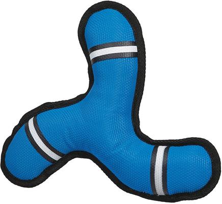 Show full view: Zanies Toughstructables Boomerang Toss Dog Chew Toy slide 2 of 3