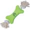 Show in main carousel: Zanies Tiny Tugger Dog Toy, Green, 7-in slide 1 of 3