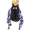 Show in main carousel: Zanies Silky Plush Spider Squeaky Dog Chew Toy slide 1 of 3