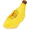 Show in main carousel: Zanies Perky Produce Banana Squeaky Dog Chew Toy, Yellow, Mini slide 1 of 3