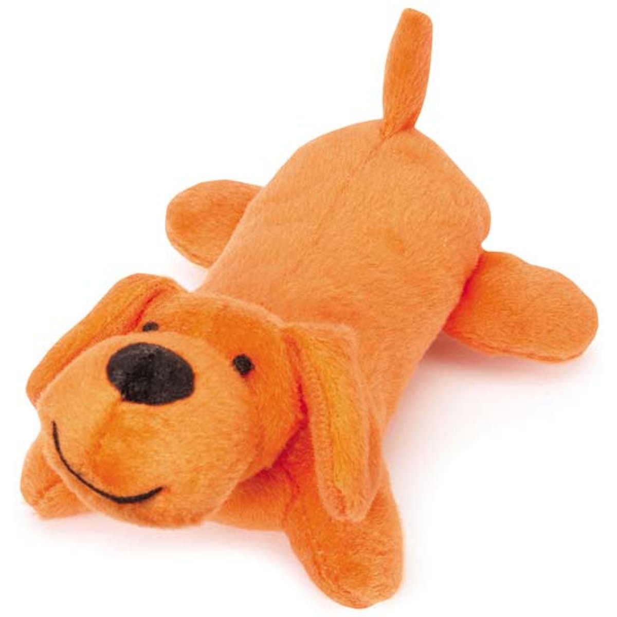 Zanies Lil Yelper Squeaky Dog Chew Toy, Orange