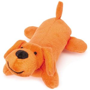 Zanies Big Yelper Orange Squeaky Dog Chew Toy, Orange