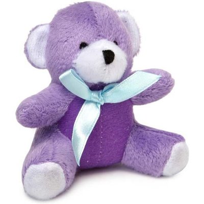 Zanies Zanies Itty Bitty Bear Squeaky Dog Chew Toy, 3.5-in