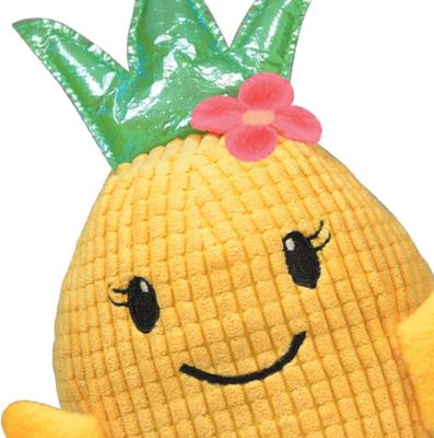 Show full view: Zanies Hawaiian Breeze Pineapple Girl Dog Chew Toy slide 2 of 2