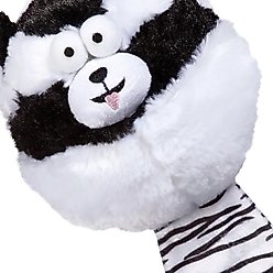 Zanies Funny Furry Fatty Skunk Squeaky Dog Chew Toy slide 2 of 2