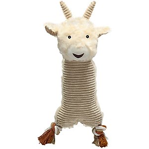 Zanies Farm Folks Sheep Dog Chew Toy, 4 count