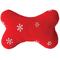 Show in main carousel: Zanies Blizzard Bone Squeaky Dog Chew Toy, 7.25-in, Red slide 1 of 1