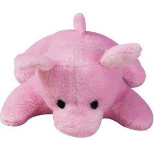 Zanies Bitty Buddy Oinkers Squeaky Dog Chew Toy, 3-in, Pink