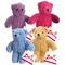 Show in main carousel: Zanies Berber Bear Squeaky Dog Chew Toy, 8.5-in, Purple slide 3 of 4