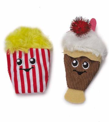 Show full view: Kylie's Brights CFJ Popcorn & Milkshake Cat Toy, 2 count slide 2 of 2