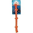 Show in main carousel: Infinity TPR 3-Knot TPR Rope Dog Tug Toy, Orange slide 2 of 3