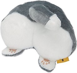 Griggles Lil' Cheekies Cat Squeaky Plush Dog Toy slide 2 of 2