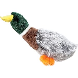 Griggles Squawk Flock Mallard Squeaky Plush Dog Toy