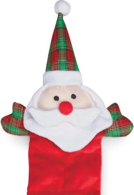 Show full view: Griggles Christmas Holiday Squeaktacular Santa Squeaky Plush Dog Toy slide 3 of 3