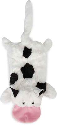 Show full view: Griggles Farm Friend Unstuffies Cow Squeaky Plush Dog Toy, Large slide 2 of 3