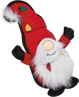 Show full view: Griggles Christmas Holiday Lights Santa Squeaky Plush Dog Toy slide 2 of 4