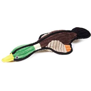 Griggles Flying Flock Mallard Squeaky Plush Dog Toy