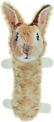 FurRealz Tubular Squeaker Rabbit Dog Chew Toy