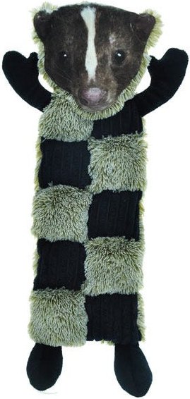 FurRealz Squeaker Mat Skunk Dog Chew Toy, 18-in