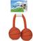 Show in main carousel: Digger's Latex Twin Basketballs Dog Ball Toy slide 1 of 2