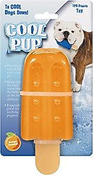 Cool Pup Toy Popsicle Dog Chew Toy, Orange, Large