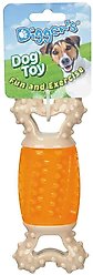 Digger's Giggle Bone Dog Chew Toy, Orange
