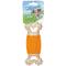 Show in main carousel: Digger's Giggle Bone Dog Chew Toy, Orange slide 1 of 3