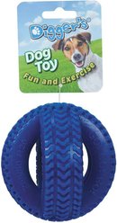 Digger's Double Tire Dog Chew Toy, Blue