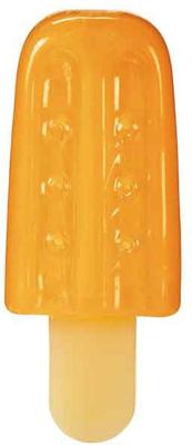 Show full view: Cool Pup Toy Popsicle Dog Chew Toy, Orange, Mini slide 2 of 3