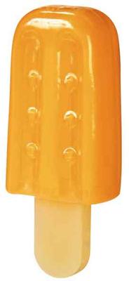 Show full view: Cool Pup Toy Popsicle Dog Chew Toy, Orange, Mini slide 3 of 3