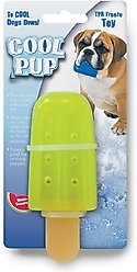 Cool Pup Toy Popsicle Dog Chew Toy, Green, Mini