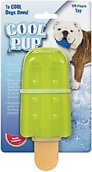 Cool Pup Toy Popsicle Dog Chew Toy, Green, Large