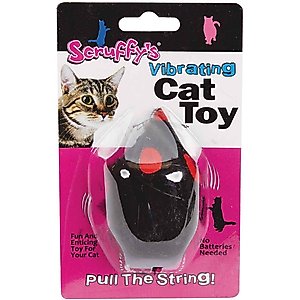 Scruffy's Vibrating Mouse Cat Toy