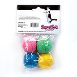 Scruffy's Kitty Sponge Balls Cat Toy, 4 count slide 2 of 2