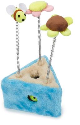 Show full view: Savvy Tabby Bee-Utiful Flower Cat Scratcher Toy slide 2 of 2